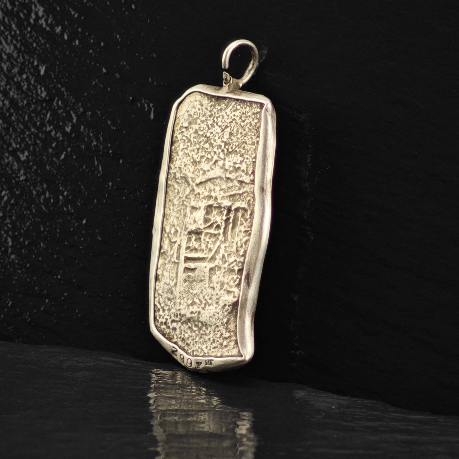 1700 Atocha Shipwreck Coin Pendant Sterling Silver