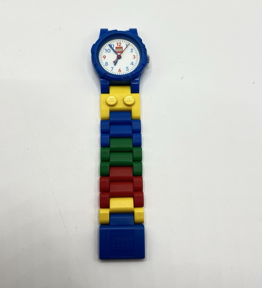 LEGO Unisex Kids Quartz Analog Wristwatch 12-Hour, Multicolor Band, Blue 2004