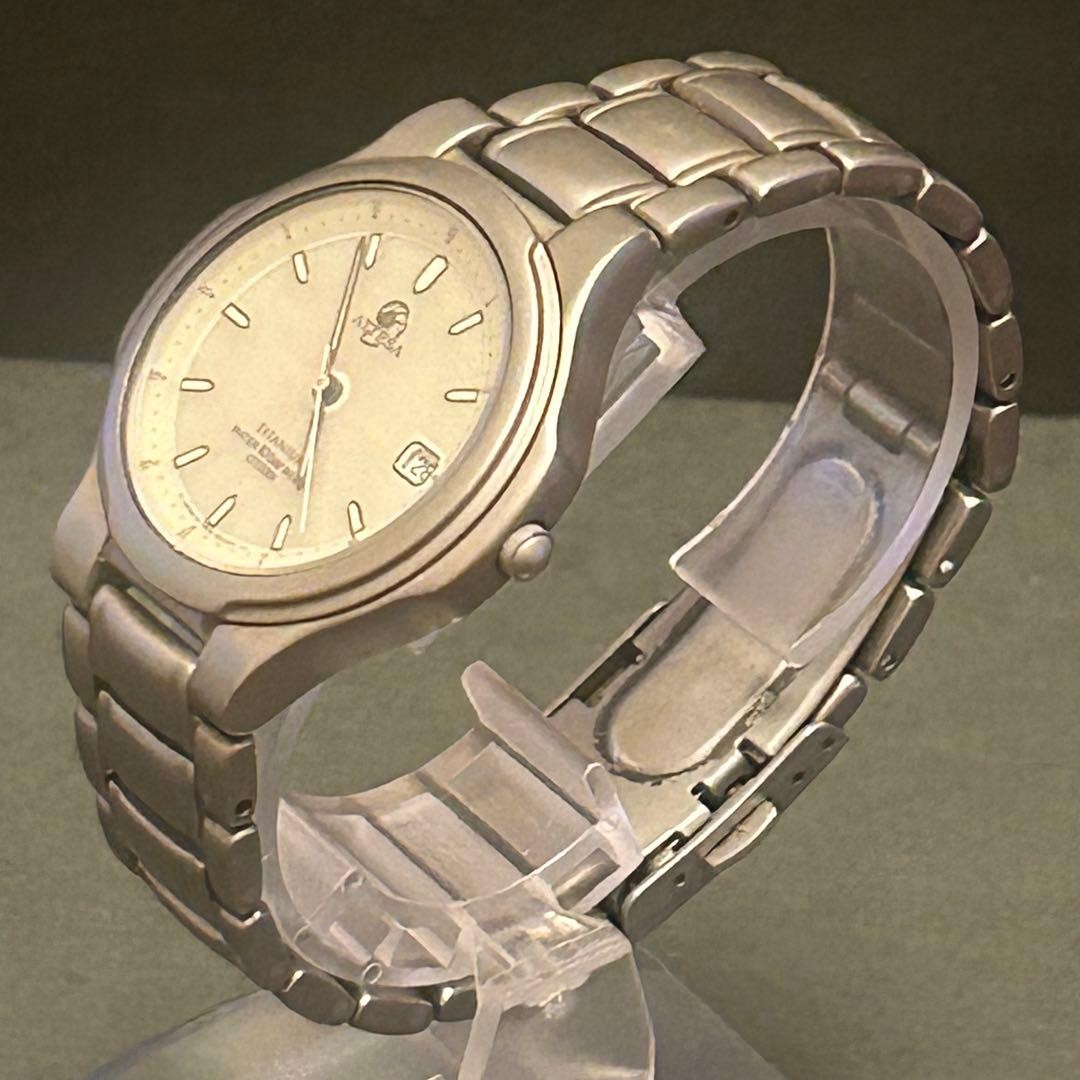 [Working Condition] Citizen Attesa Eco-Drive Silver Dial Titanium Date