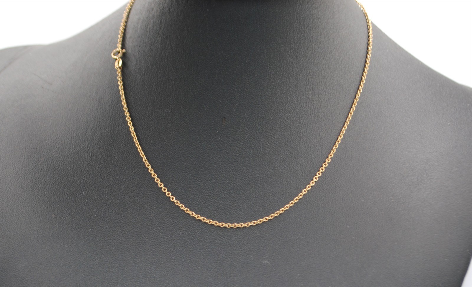 9ct Yellow Gold Rolo Link Chain 3.39 gn, 45.5cm (FREE AUSTRALIA-WIDE POSTAGE)