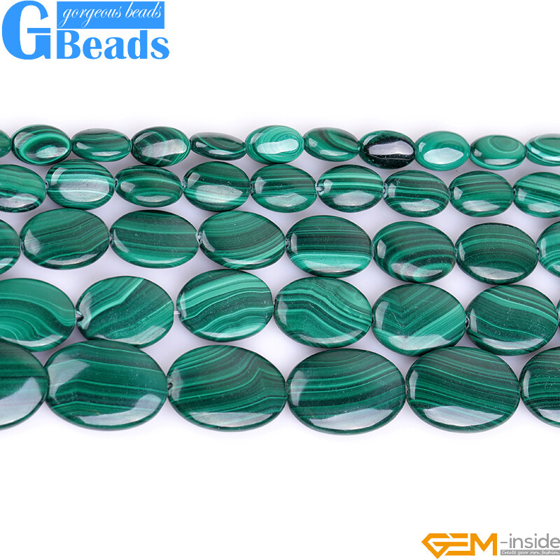 Assorted Shape Grade A Malachite Gemstone Beads For Jewelry Making 15″ Necklace