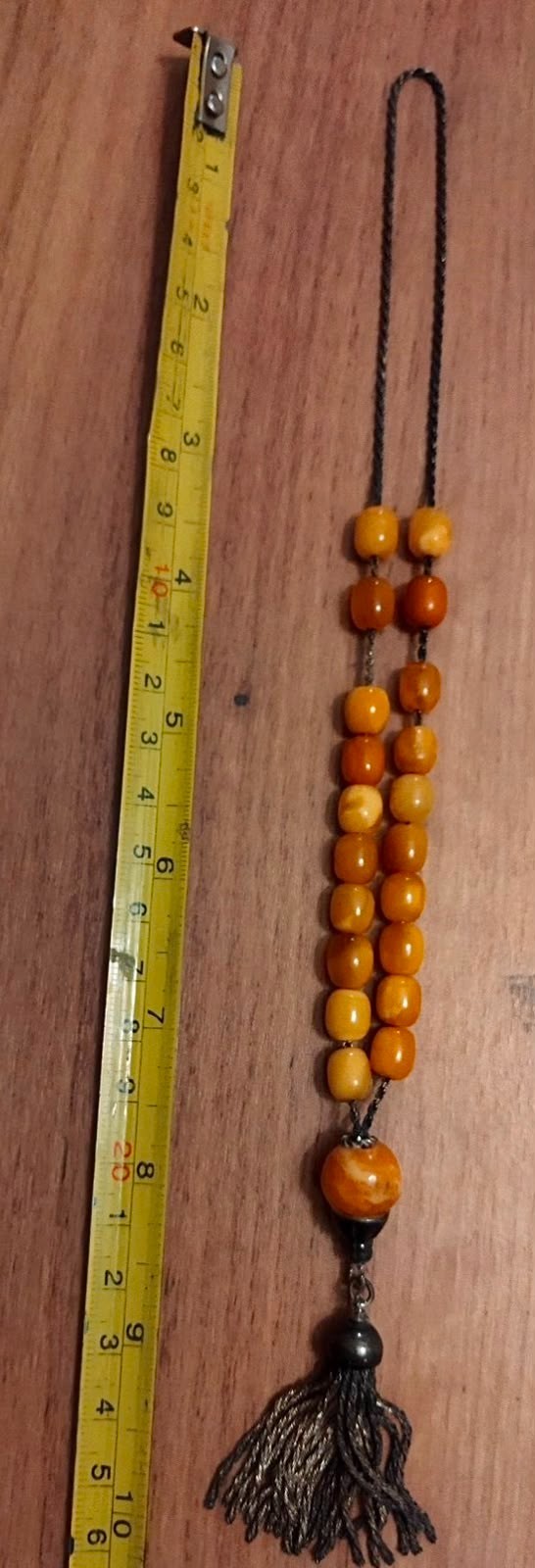 老琥珀 NATURAL BALTIC AMBER EGG BUTTERSCOTCH YOLK NECKLACE whith SILVER RARE