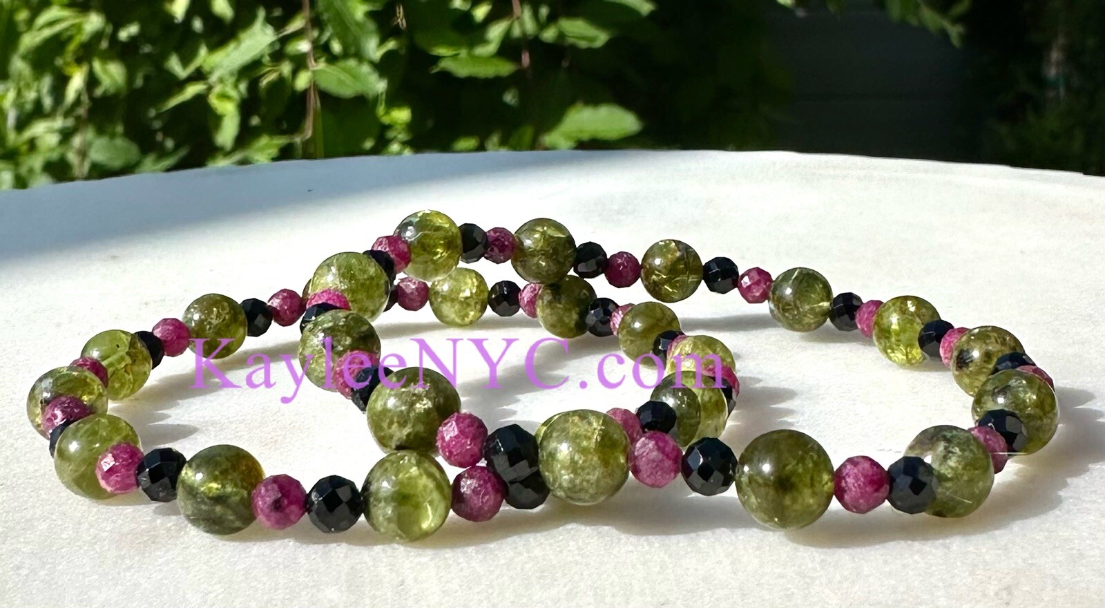 Wholesale Lot 6 Pcs Natural Crystal Leo Zodiac Stretch Bracelet Healing