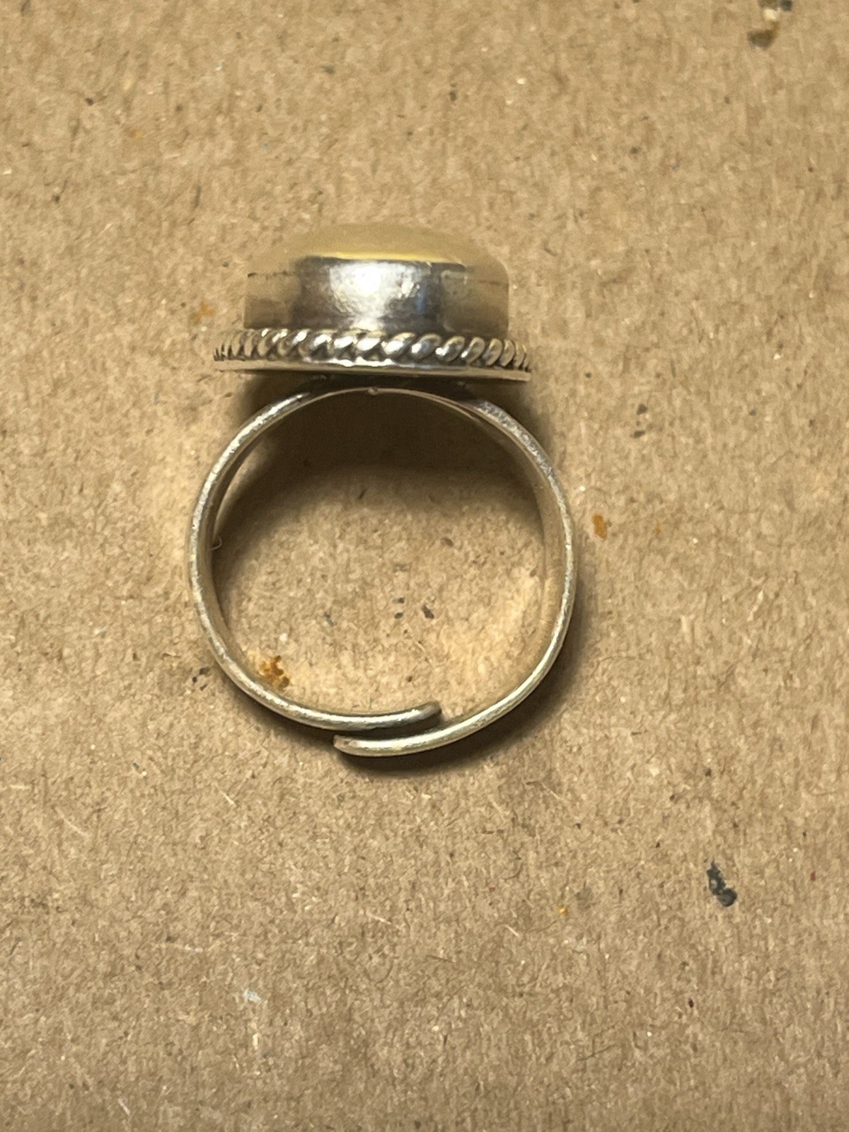 Vintage Mexico Statement Ring 925 Sterling Silver 8.8 Grams.