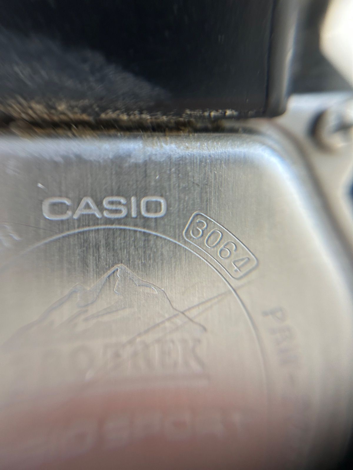 CASIO PRO TREK PRW 200J Radio Solar Tough Solar Wristwatch Working Condition fro