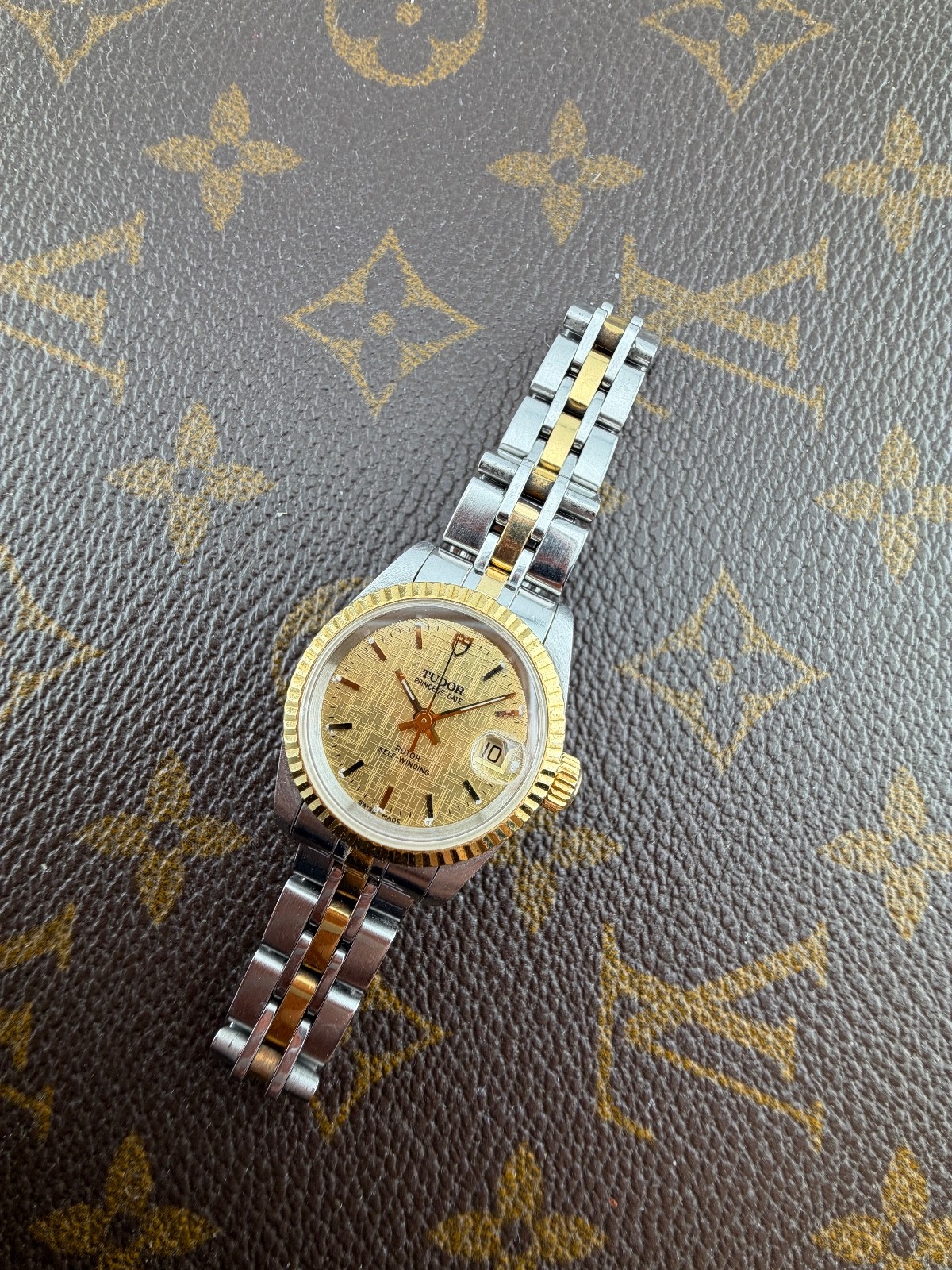 Tudor Princess Lady Steel-Gold Warranty Original Top Condition Swiss