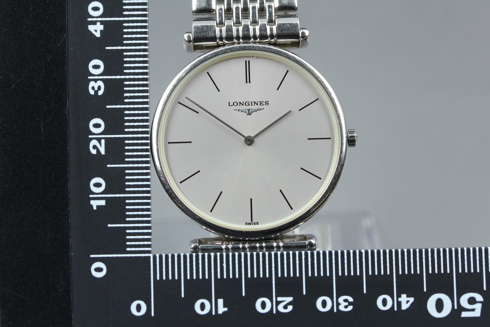 Longines Grand Classic L4.635.4 Men’s Watch 33mm Silver Dial Quartz [Near MINT]