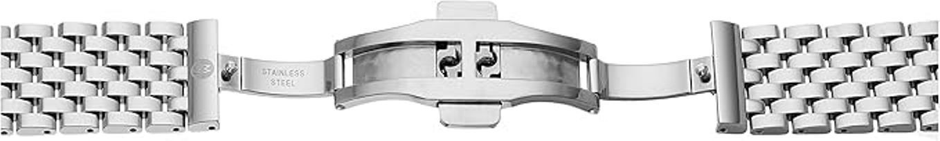 MICHELE Gracile 18MM Seven Link Stainless Steel Watch Band MS18FO235009 $345