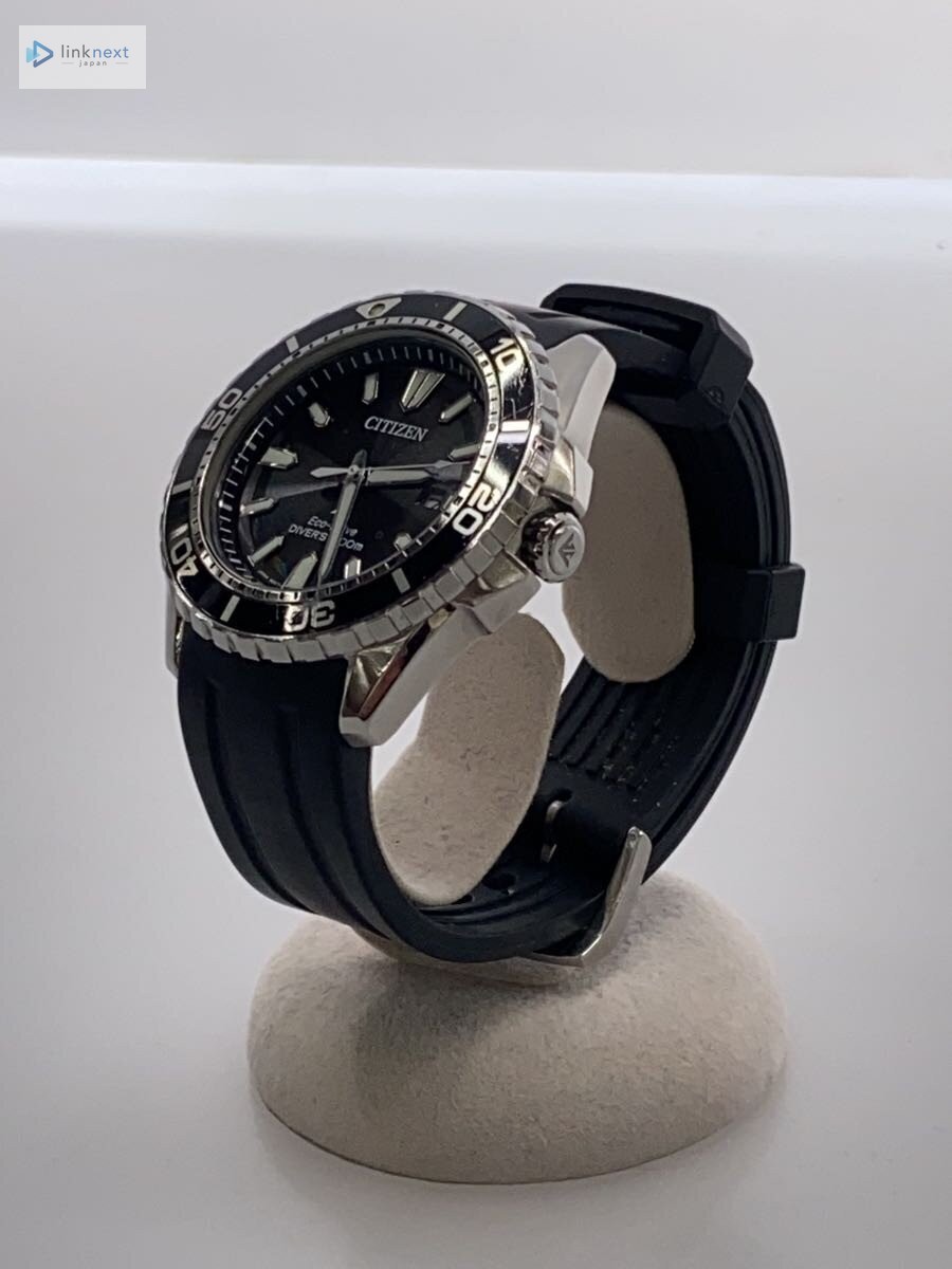 CITIZEN Quartz Men’s Analog Diver Watch 45mm Black E168-003FR01