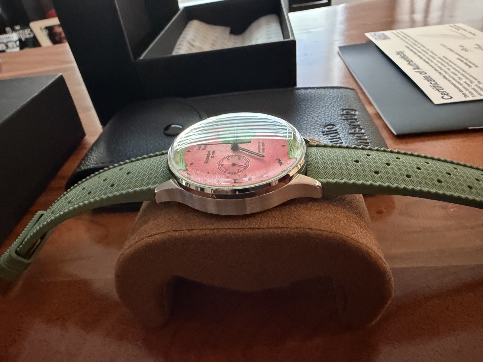 Studio Underd0g Watermelon Underdog With Box Chronograph Watch Gen 3