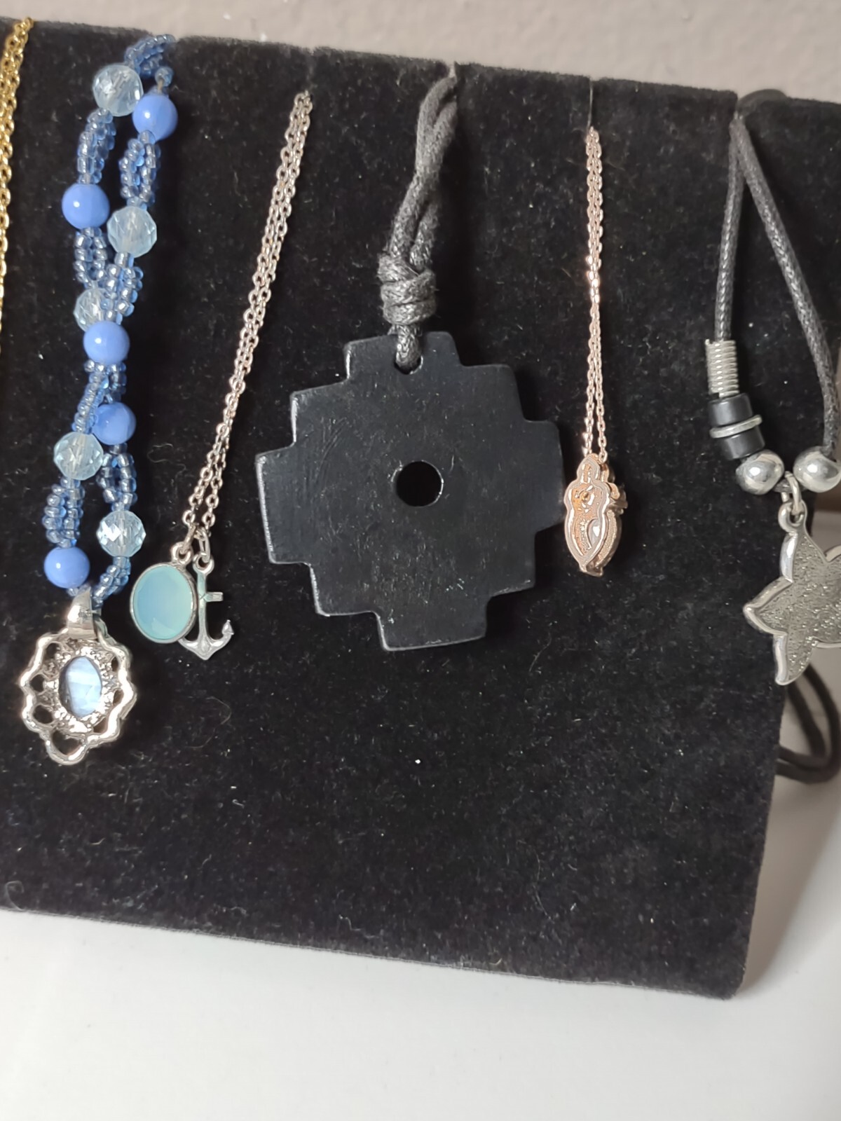 Lot Of 12 Pendant Necklaces Heart, Rabbit, Star, Anchor, Music Necklace Lot P33