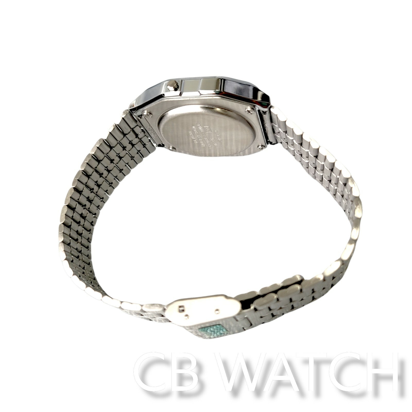 A159WA-N1D Vintage Casio Sliver Digital Watch A159 Made in Japan