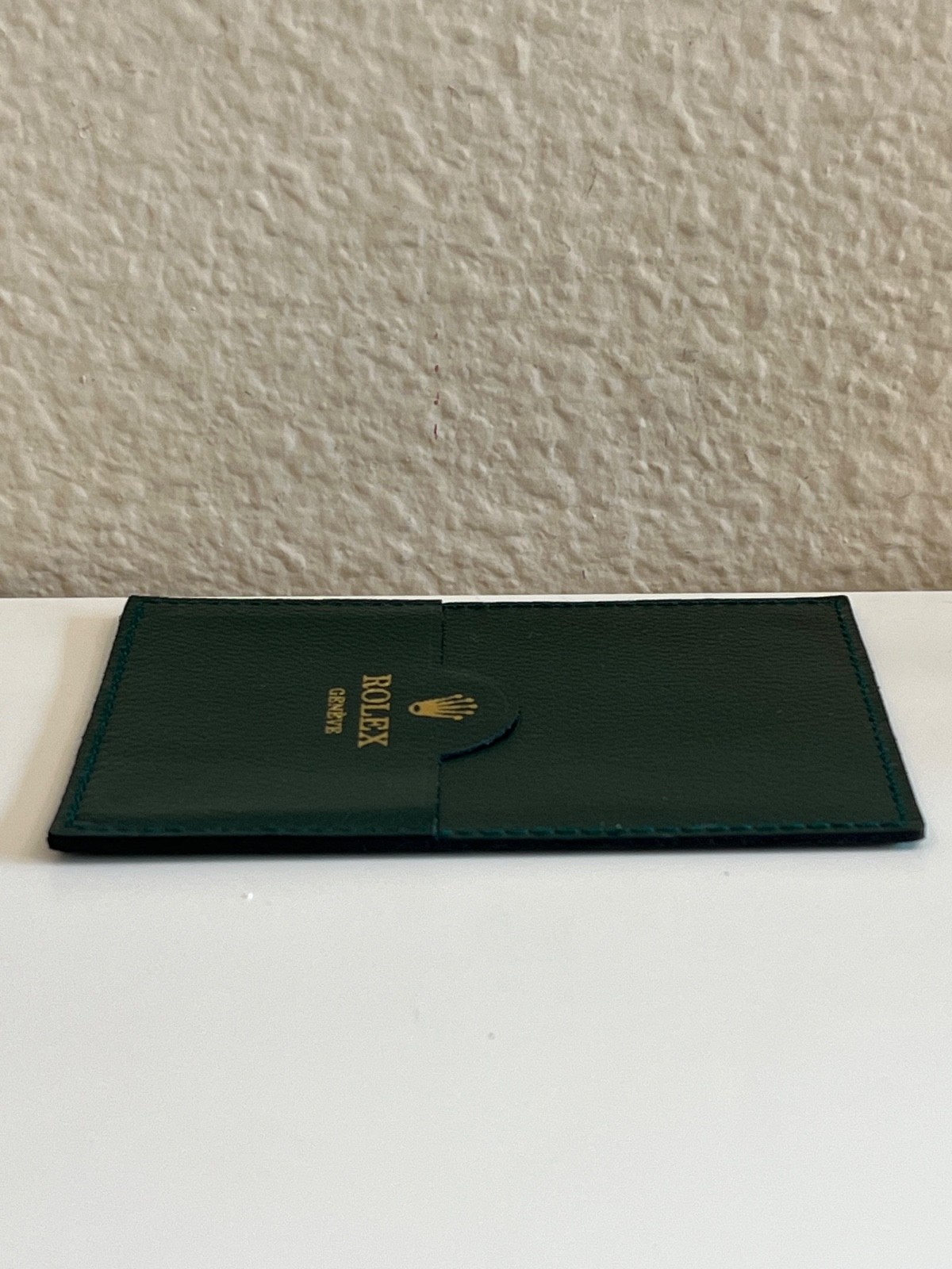 Authentic Rolex Geneve Leather Documents Holder Switzerland Code 0101.40.05