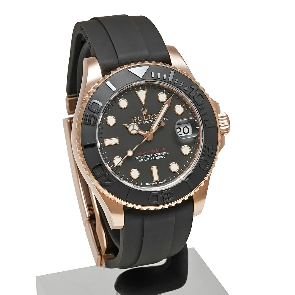 ROLEX Yachtmaster 268655 Black Case Size 37mm x 37mm Ladies Used Watch #7211