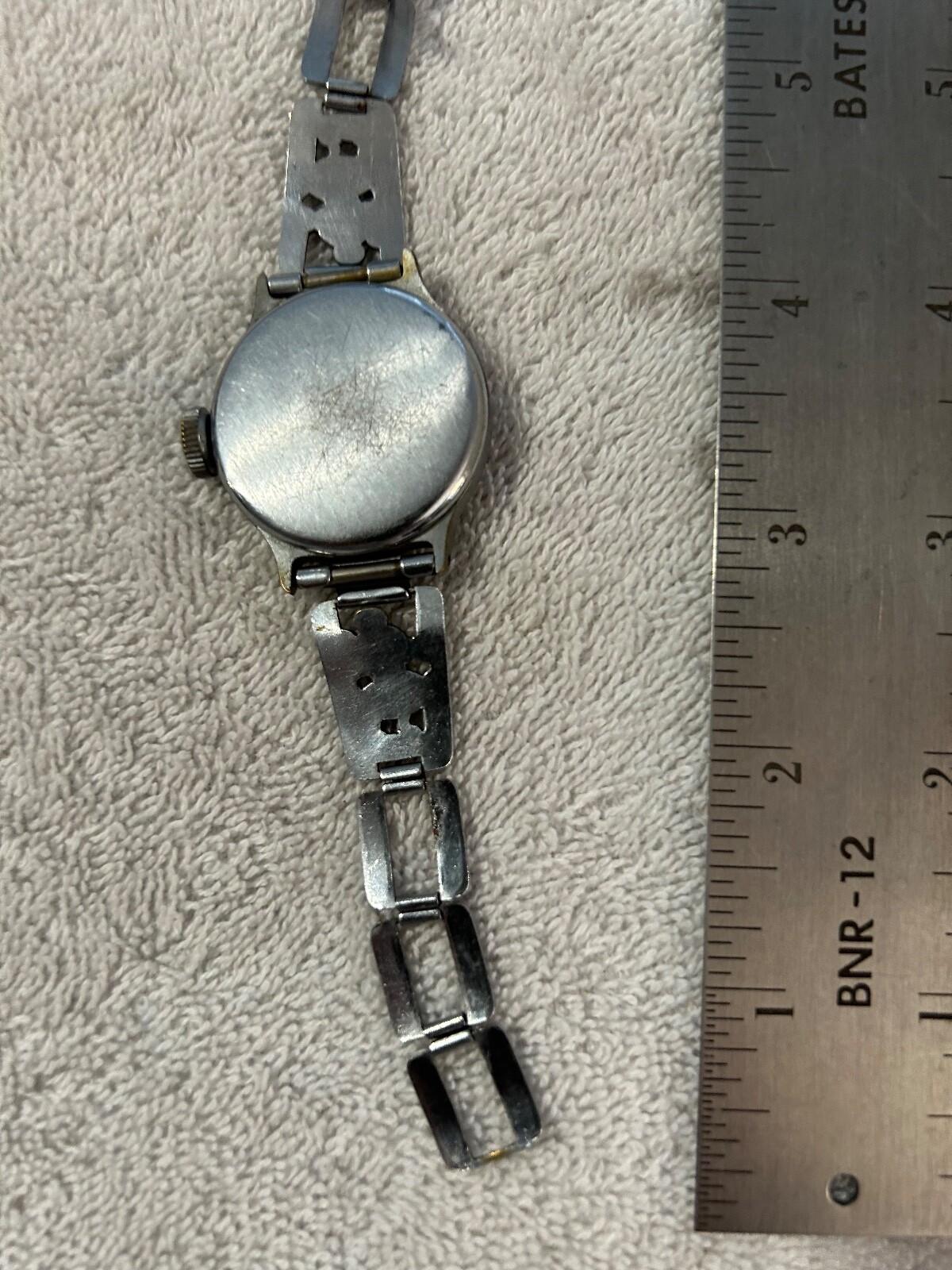 Vintage 1934 Ingersoll Mickey Mouse Wrist Watch Works