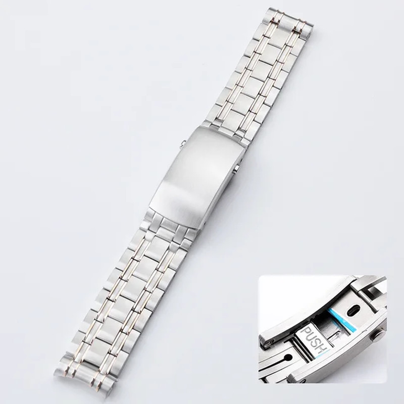 20 mm 316L Steel / Two Tone Watch Bracelet Strap Fits Omega Seamaster 300M