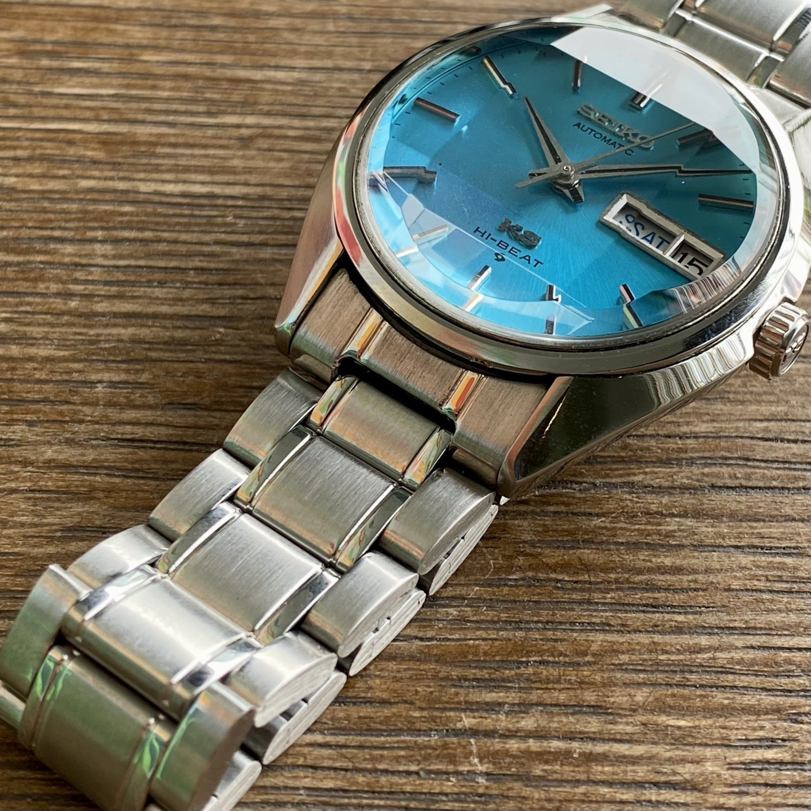 Rare King Seiko Grammar Of Design w/ Caseback – Vintage 73 KS 5626-7113 Serviced