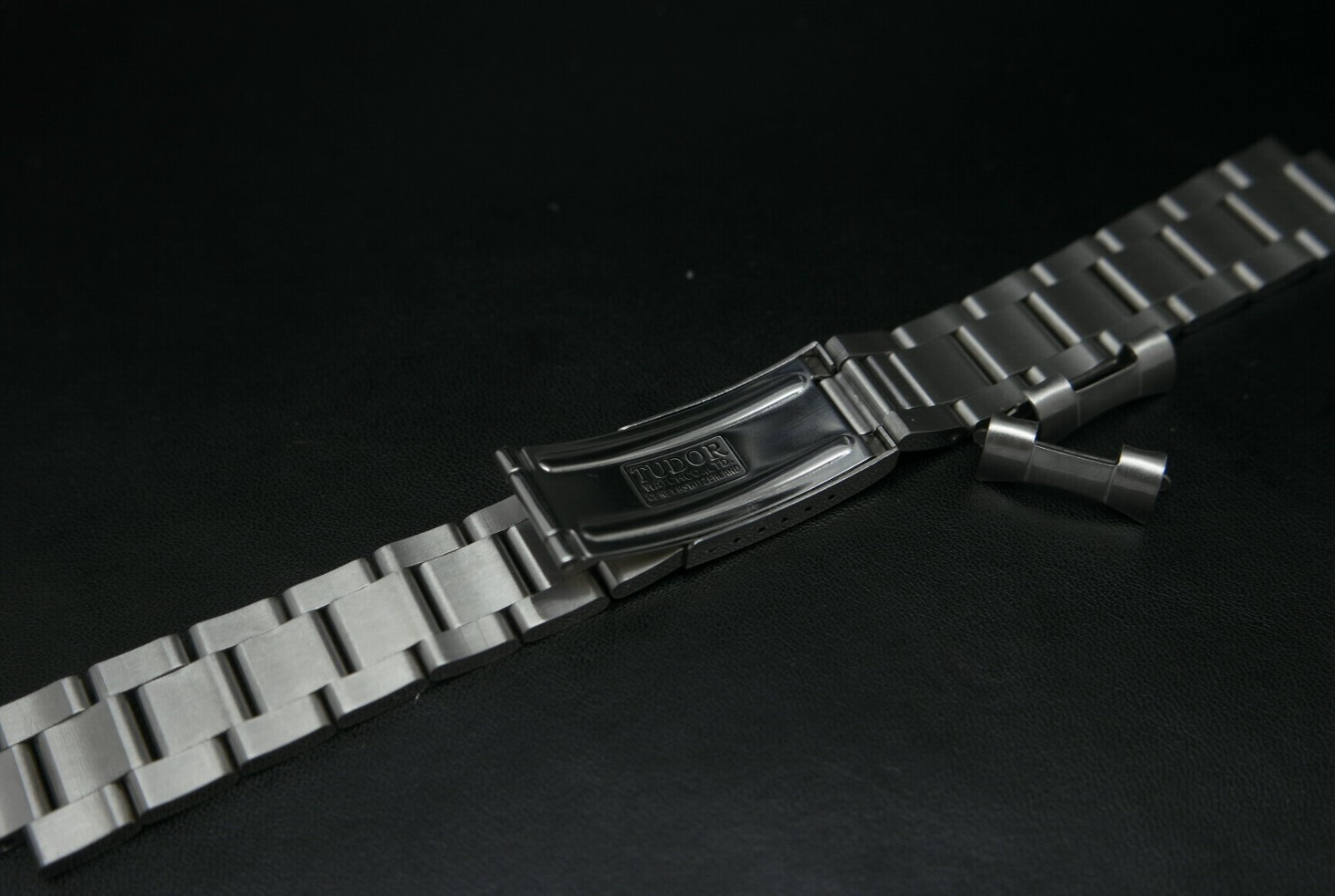 For 19mm Tudor Oyster Replacement Silver Bracelet Watch Strap with Screw Links