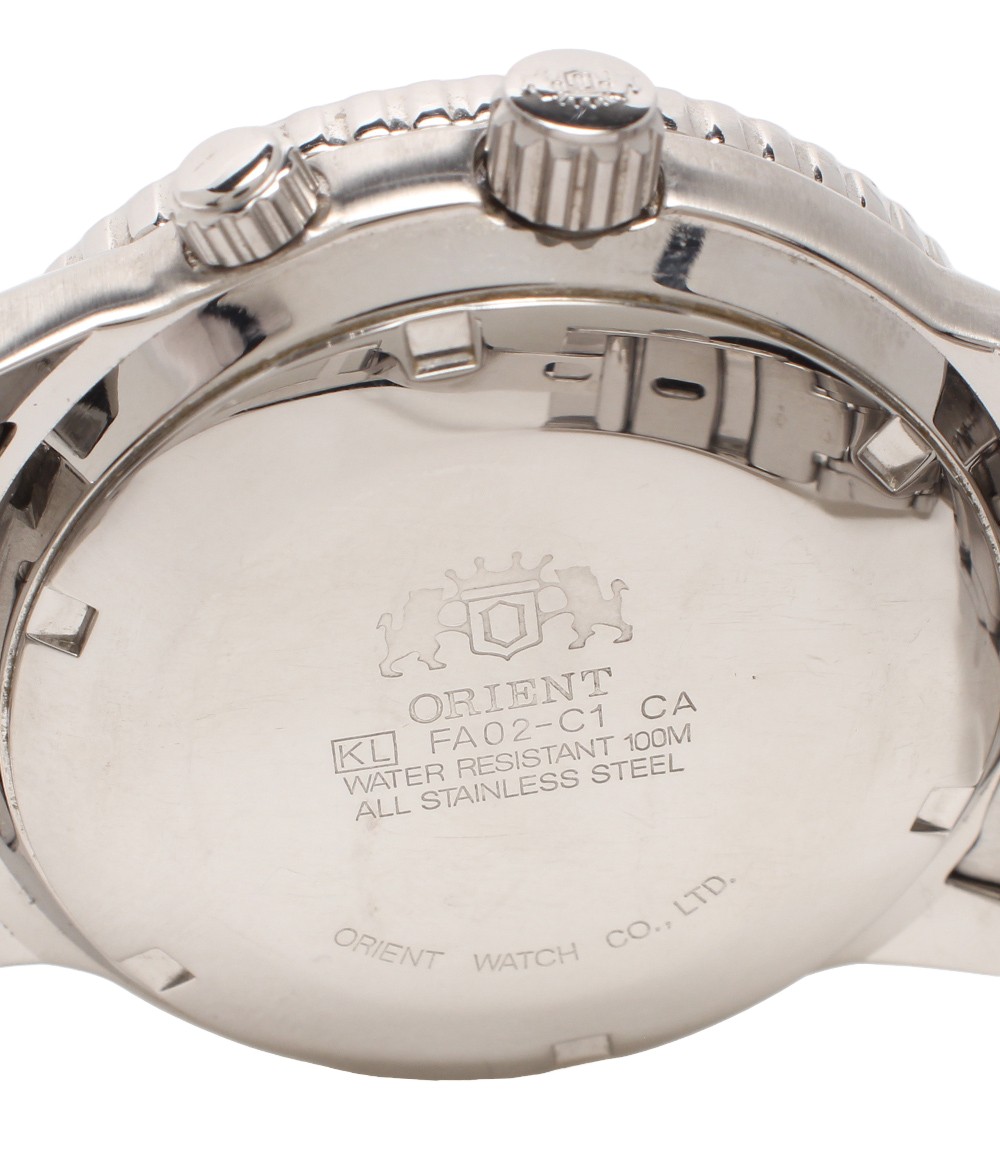ORIENT FA02C1 King Master Wristwatch Timepiece Black Mens Authentic