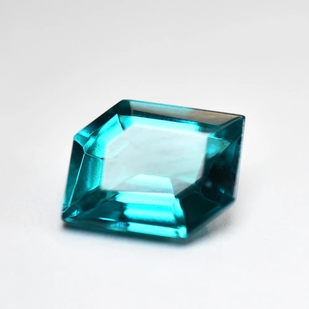 9.18 Ct Fancy Cut Natural Green Tourmaline Certified Jewelry Stone
