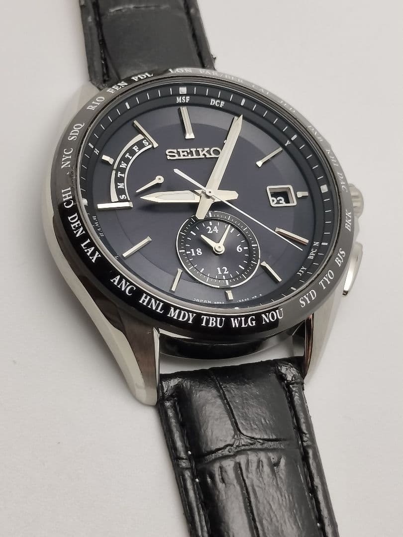 SEIKO ASTRON SBXA045 GPS Solar Limited Edition Stainless Steel Watch Japan