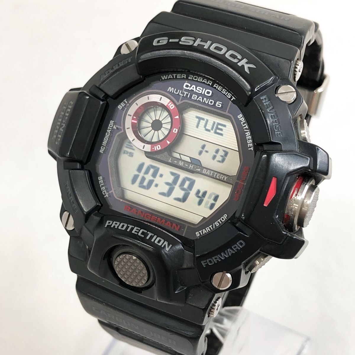 Casio G-SHOCK Master of G RANGEMAN GW-9400J-1JF Triple Sensor ver.3 Used