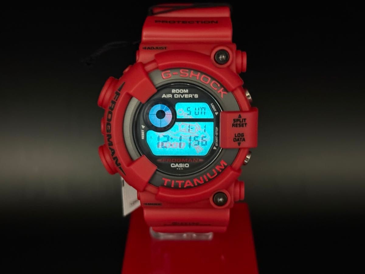CASIO G-Shock Frogman DW 8200 Red Frog 2000 model Last 2 items FROGMAN Red