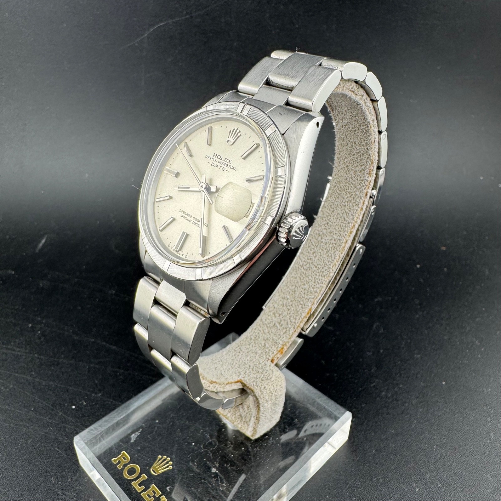 ROLEX Oyster Perpetual Date REF. 1501 Sigma Dial 34mm Automatic Watch NO TARIFFS