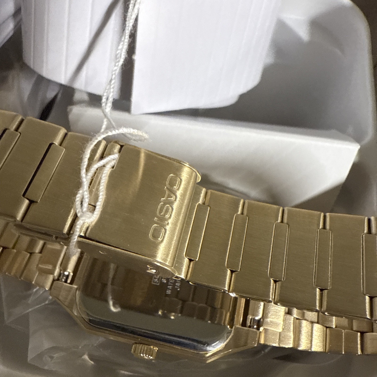 Casio MTP-B185G-9A Gold Stainless Steel Analog Men’s Watch | WR 50M | New