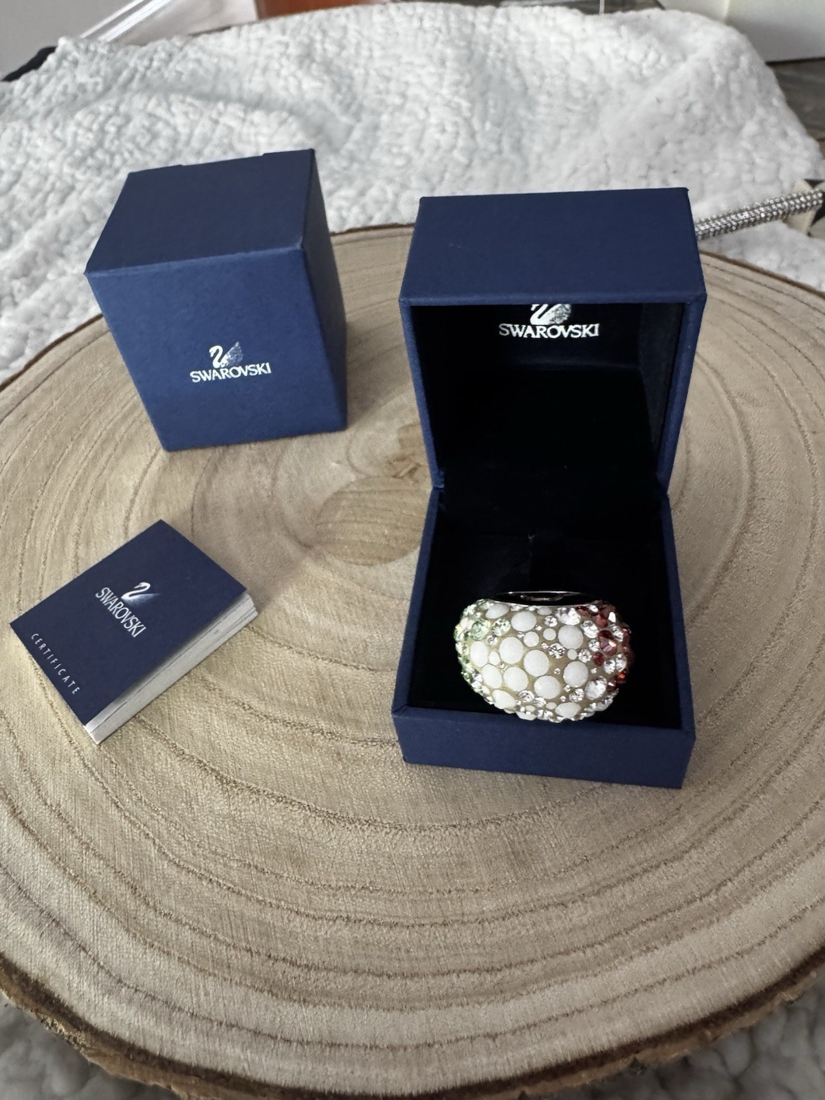 Swarovski Chic Dome Ring Size 52/ 5.75.