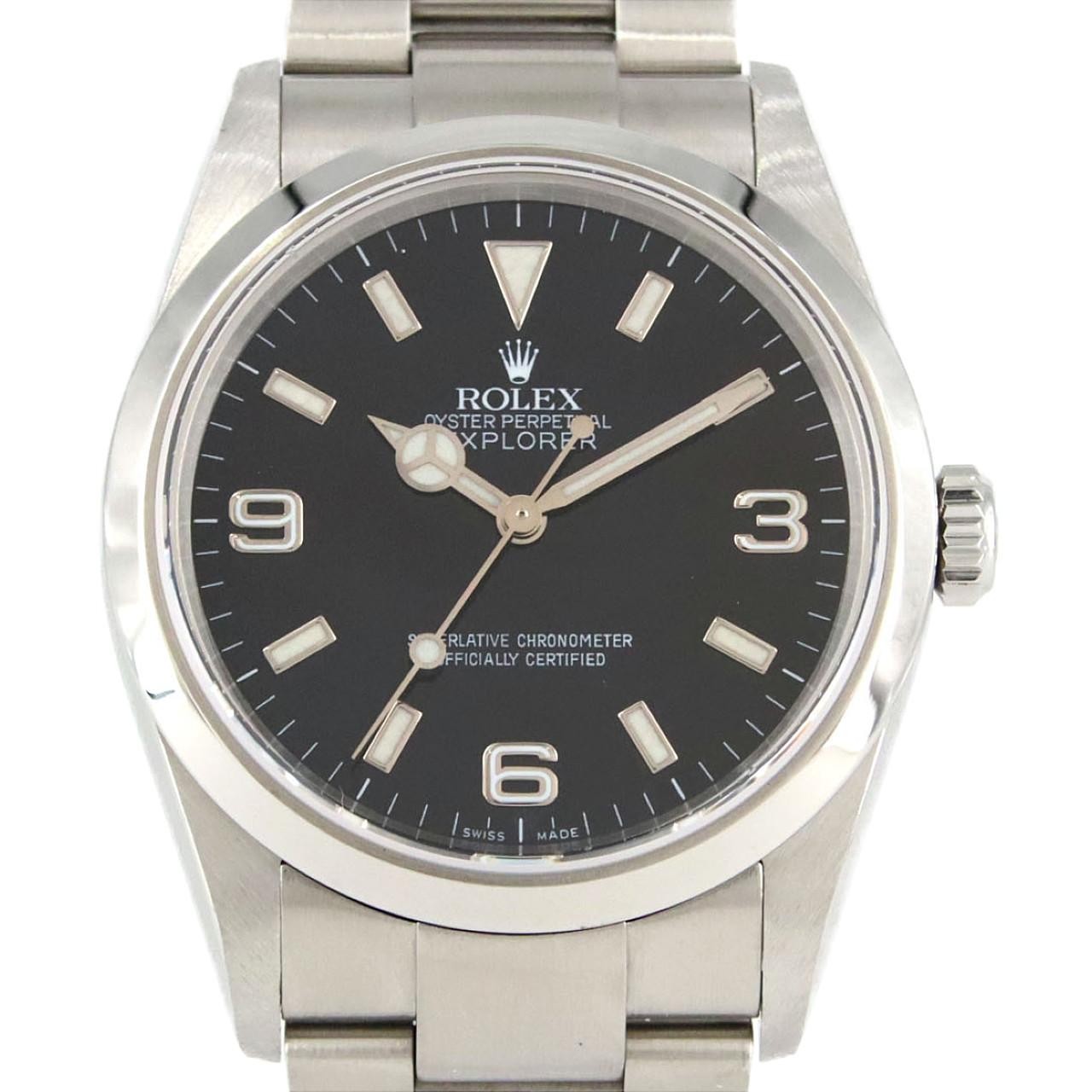 Authentic [Unserviced – Value Price] Rolex Explorer I 114270 Stainless Steel…
