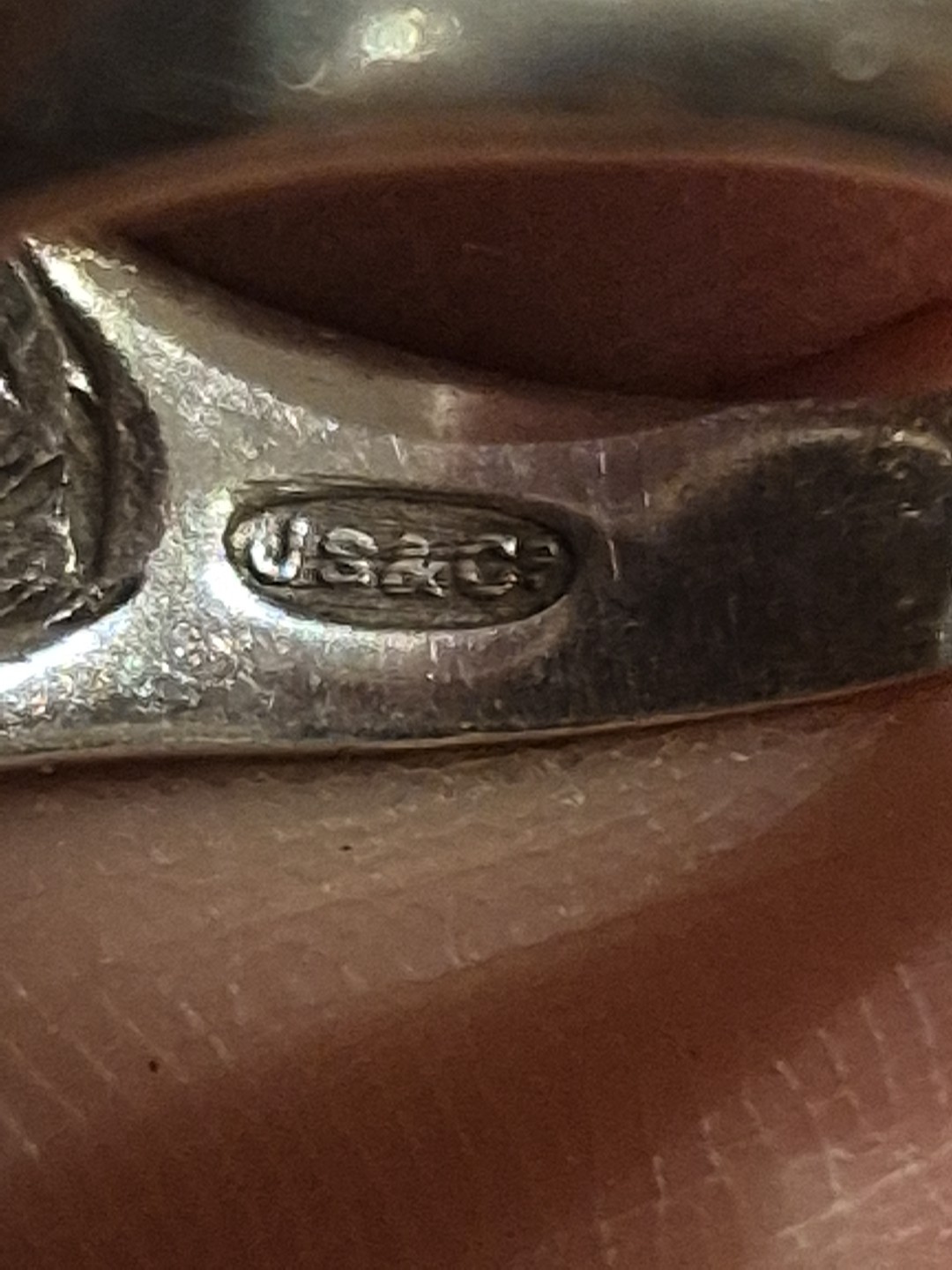 Coat Of Arms Solid Sterling Silver 925 Ring 12g Size S 1/2 XRF TESTED FREE POST.