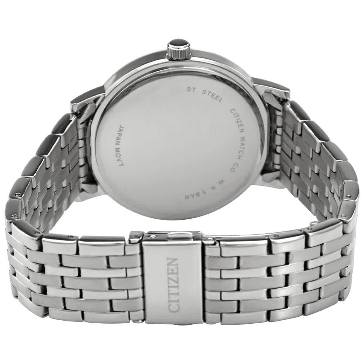Citizen Quartz Grey Dial Stainless Steel Men’s Watch BI5070-57H