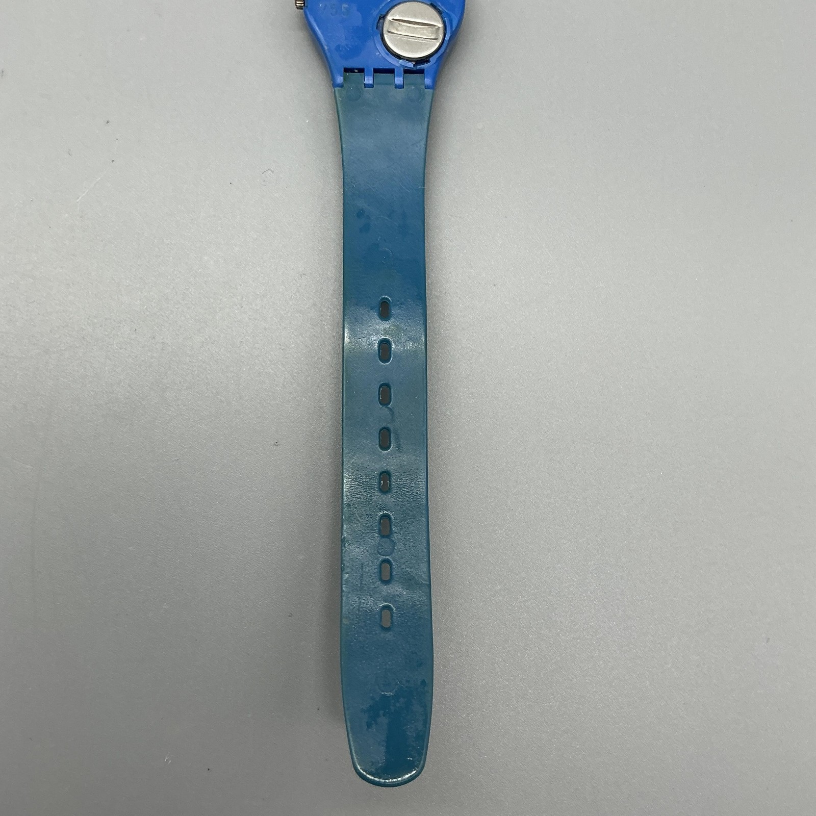 Vintage 12 Flags Swatch Womens Watch 25mm Nautical Flags Blue New Battery