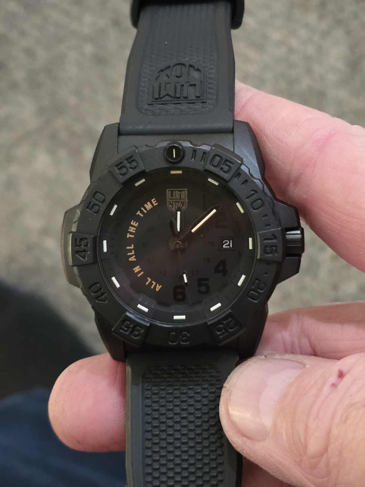 Luminox Navy SEAL 3500 Series “ALL IN ALL THE TIME” Limited Edition #556 of 775
