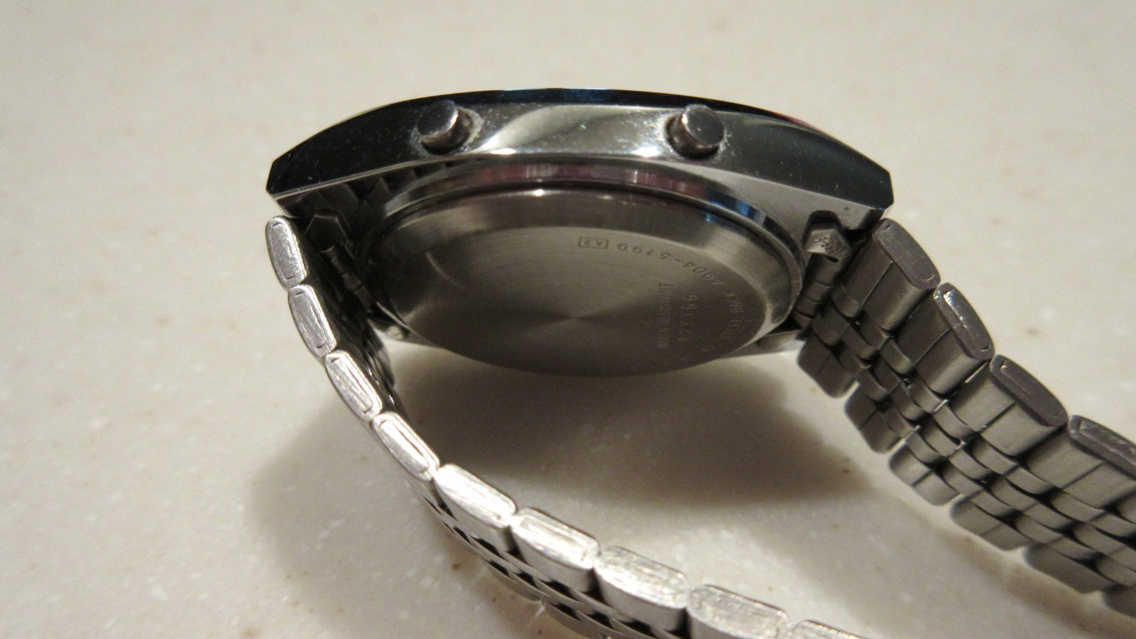 Vintage Seiko A9045199 Digital LCD Alarm Chronograph Watch untested