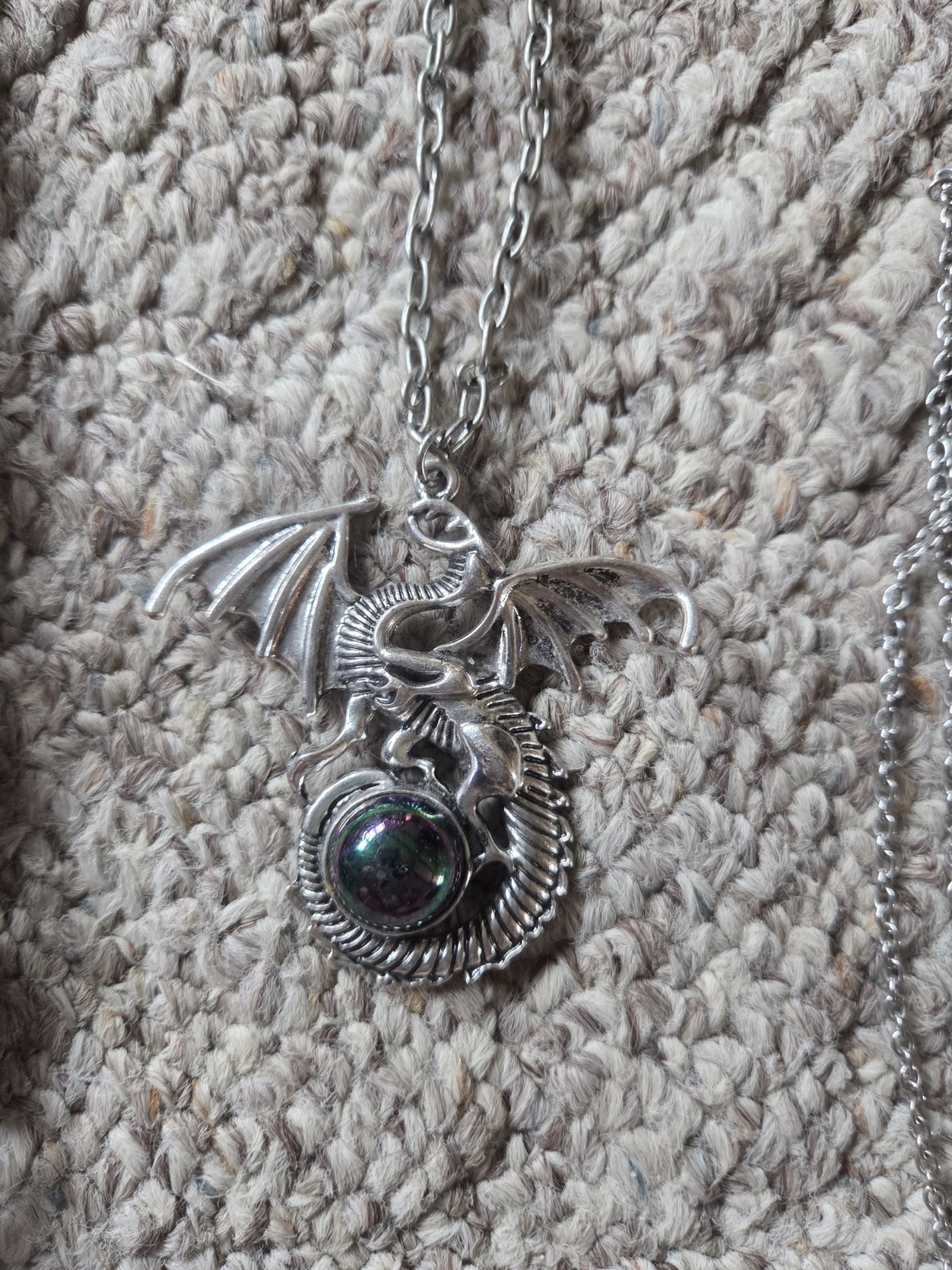 Gothic Punk Lot Of Necklaces 7 Pieces