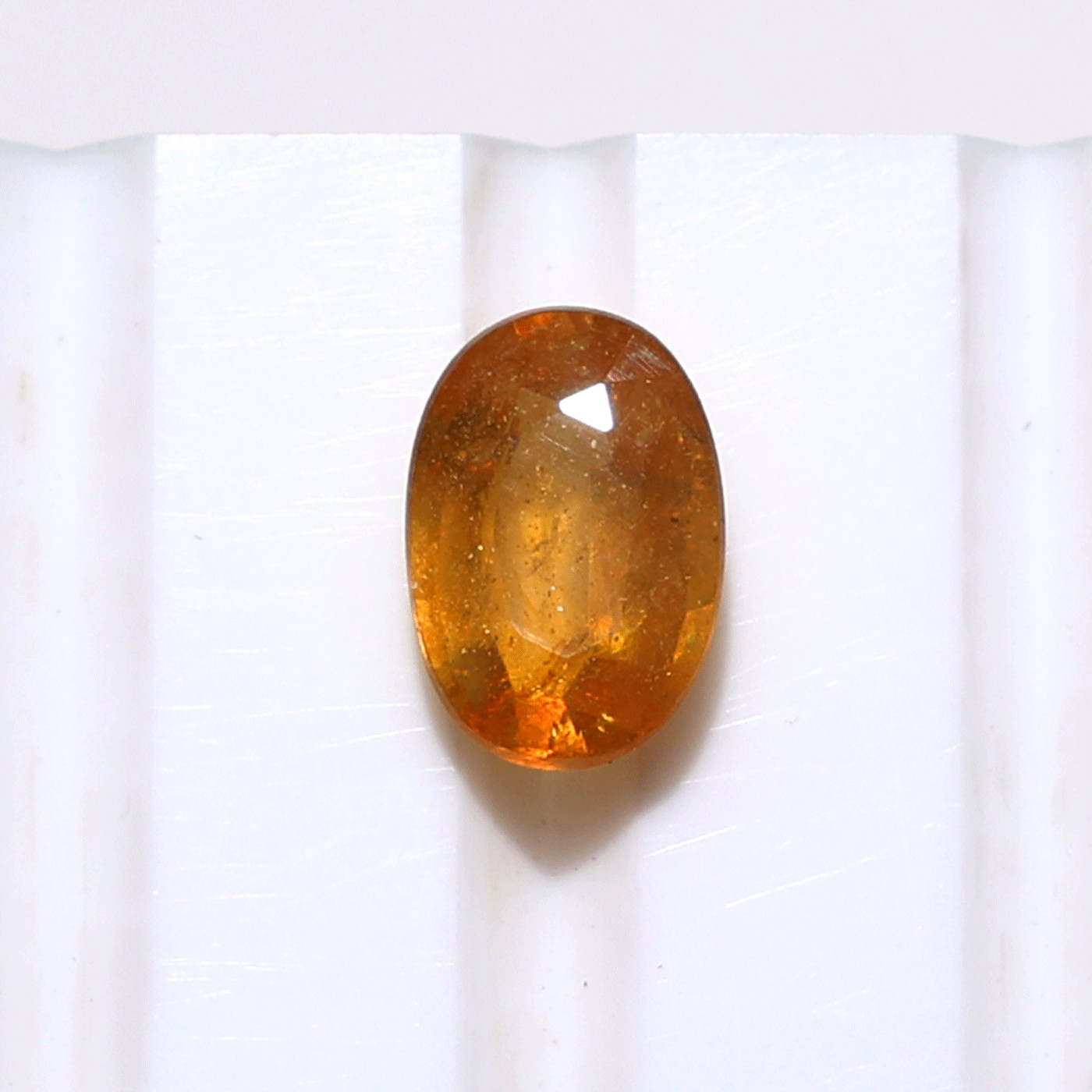 2.45 CT Natural Bangkok Sapphire ( Diffused ) 9mmx6mm Oval Faceted Cut Gemstone