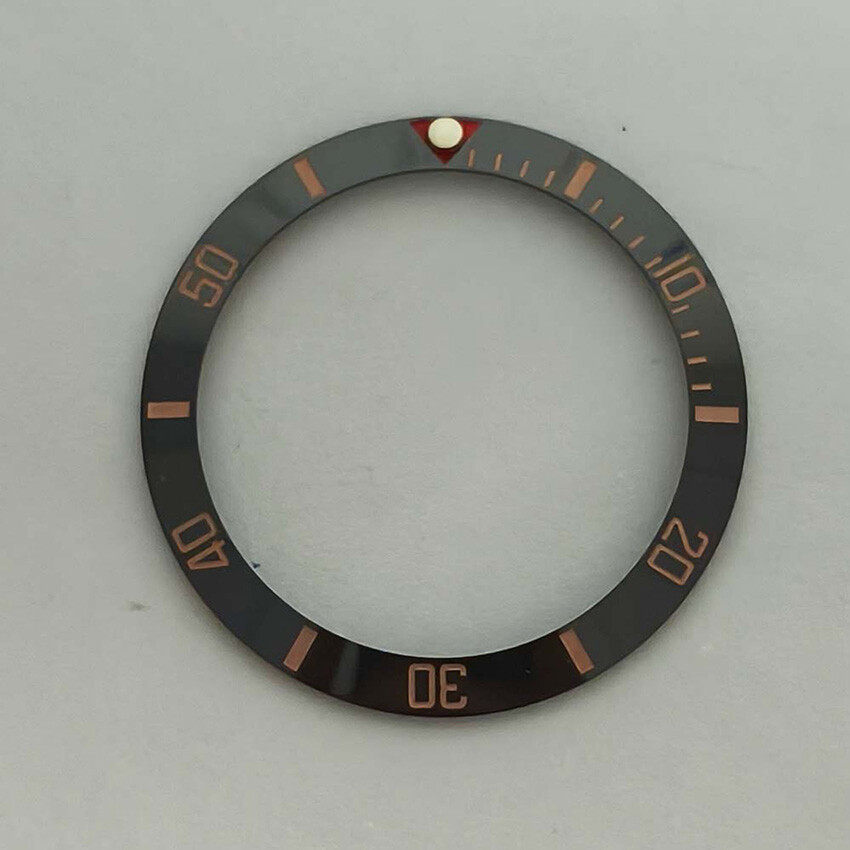 Beveled Outside Diameter 38MM Inside Diameter 30.5MM Ceramic SUB Watch Bezel