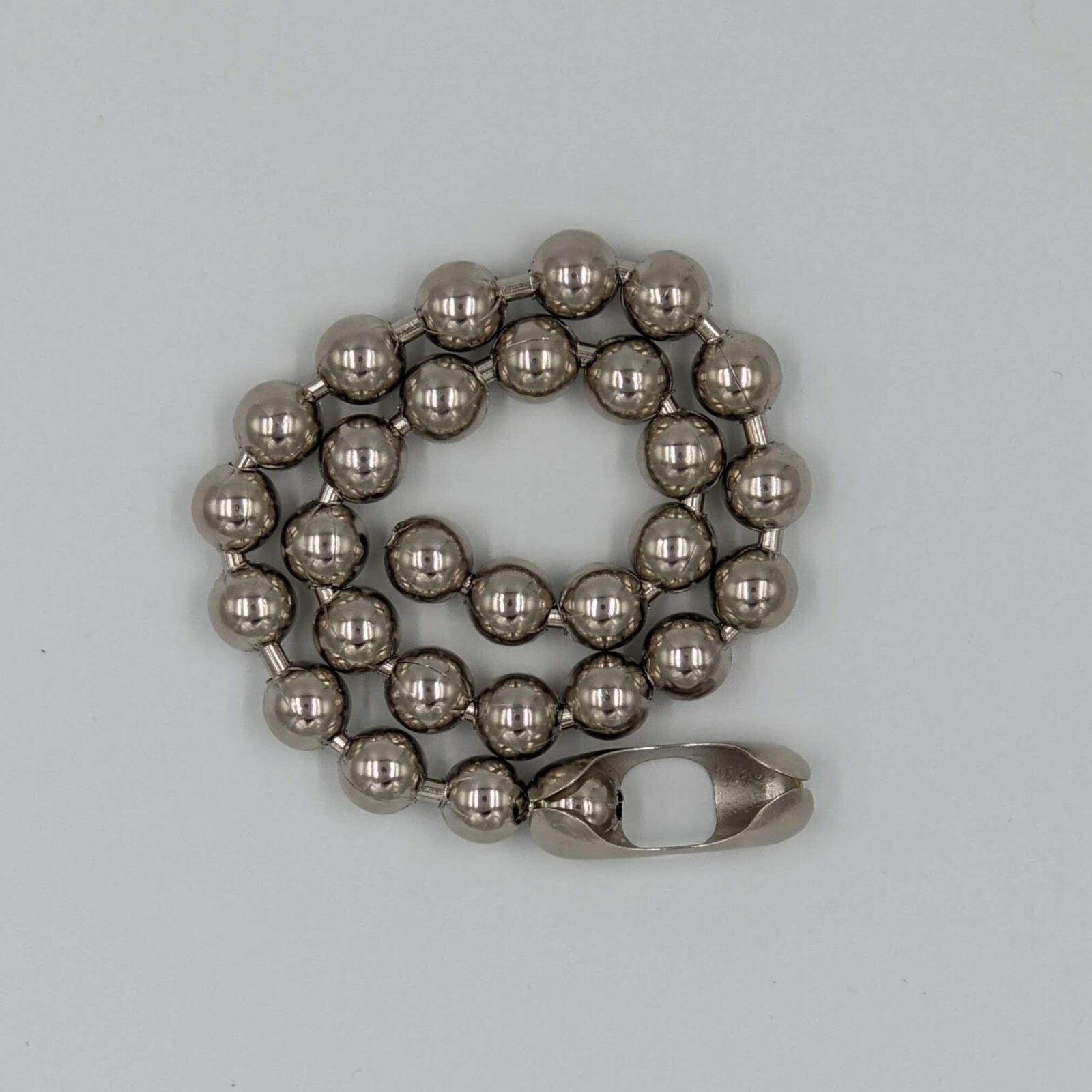 Retro big ball chain necklace or bracelet: choose your length heavy metal 90s