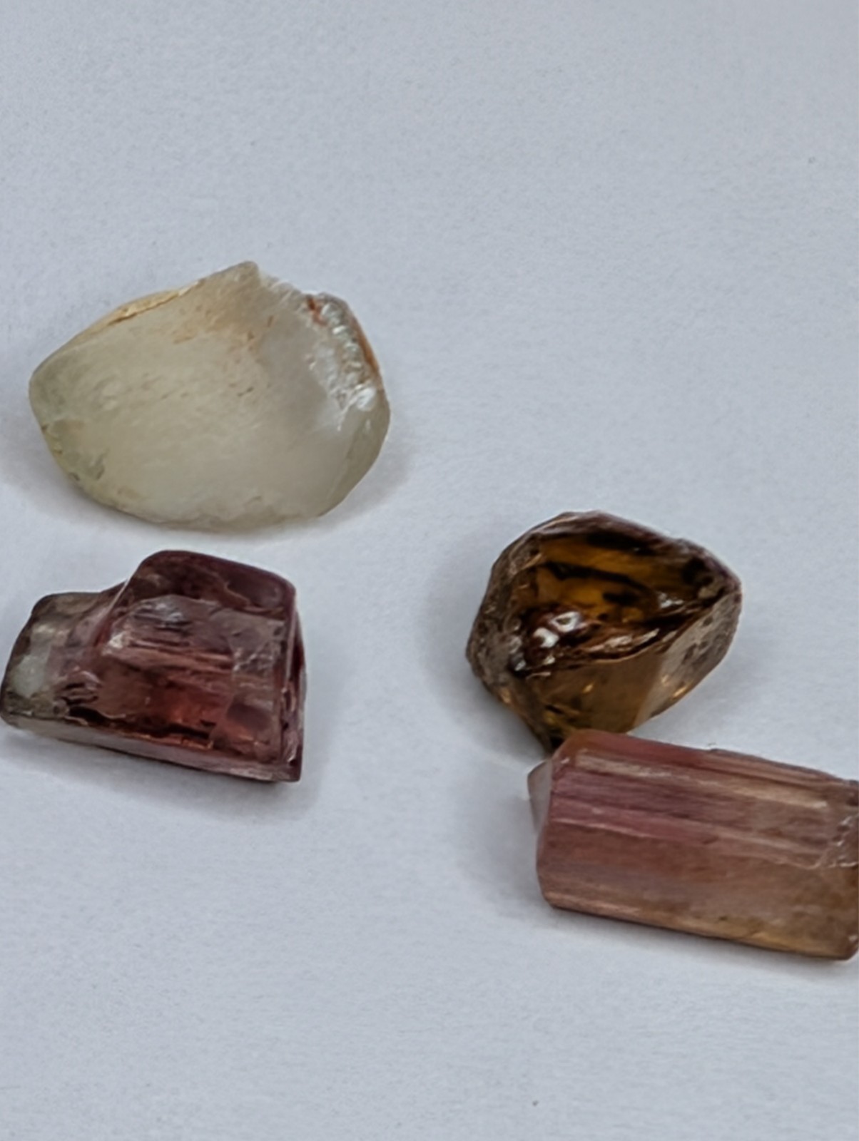 USA seller IF 10.08 ct, open C tourmaline facet rough gemstone specimen