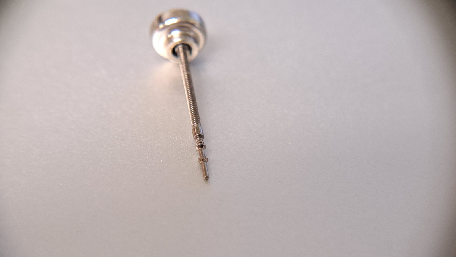 Unbranded Stainless Steel Crown 5mm with stem tap ten (0.90mm) VIS OR 83913 WHIT