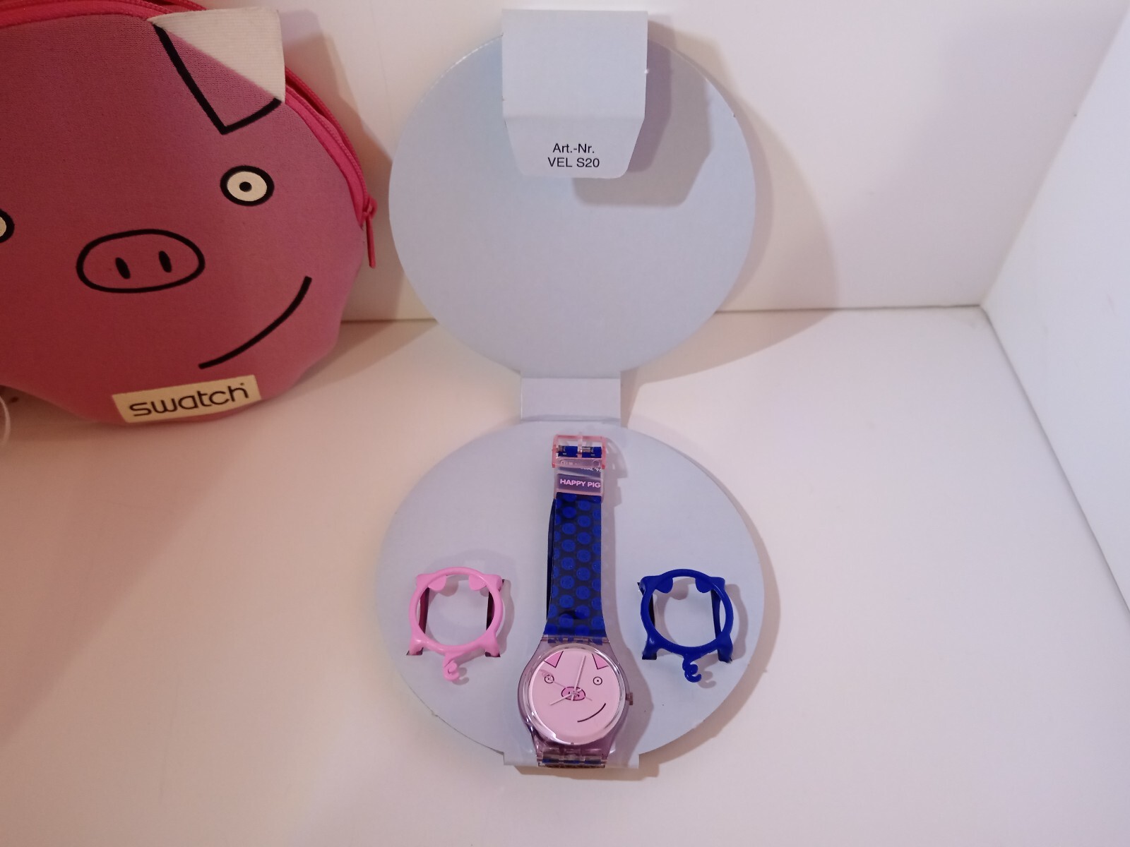 SWATCH SPECIAL LIMITED EDITION “HAPPY PIG” watch ideal as a GIFT