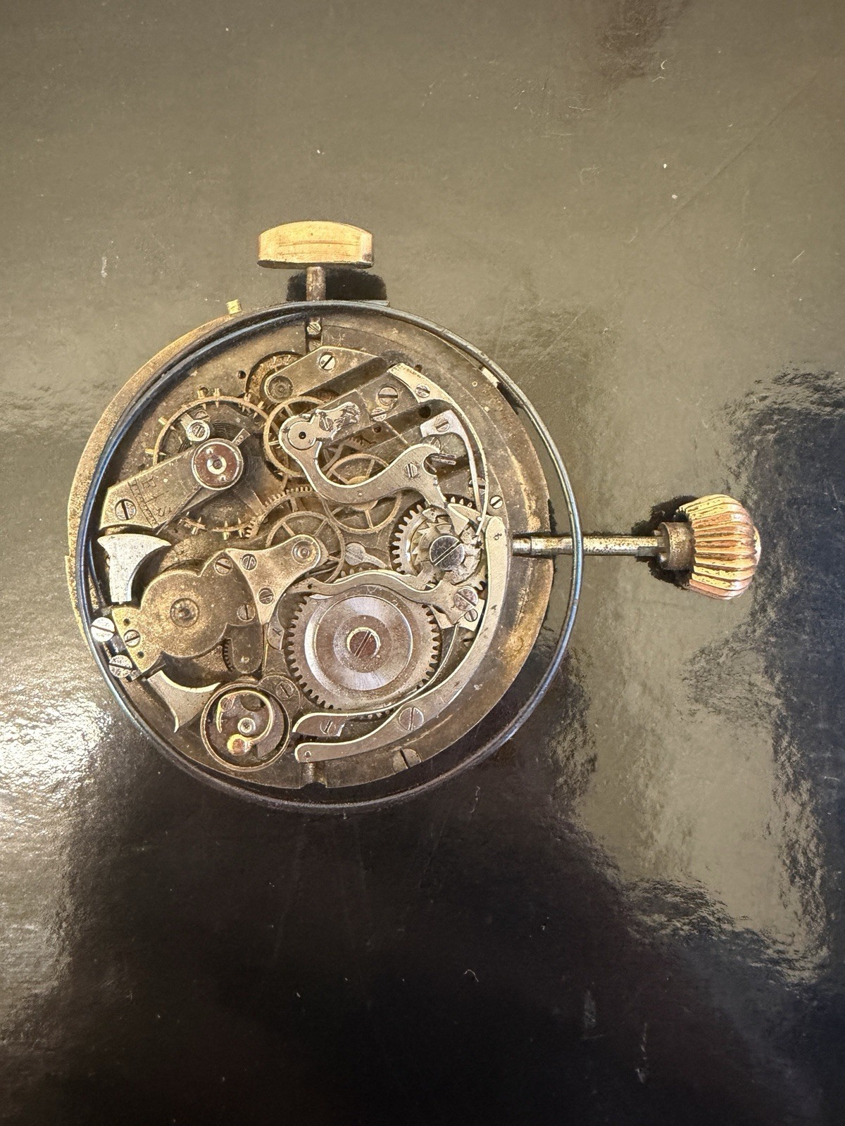 Antique Swiss Quarter Repeater Pocket Watch Movement High Grade