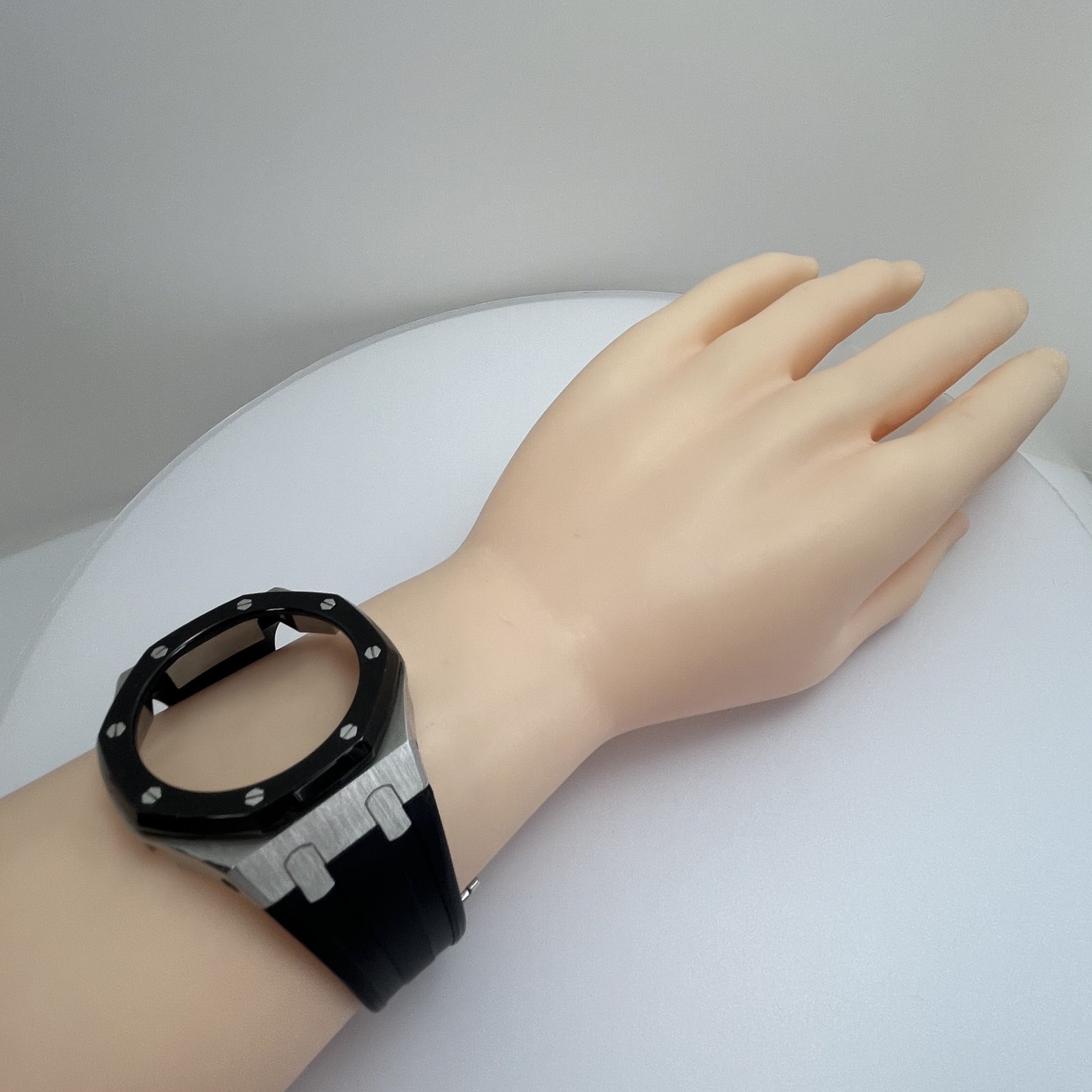 G-shock cover for GA2100, GA2110 SS Protective Case with Rubber Band &Clasp#B803