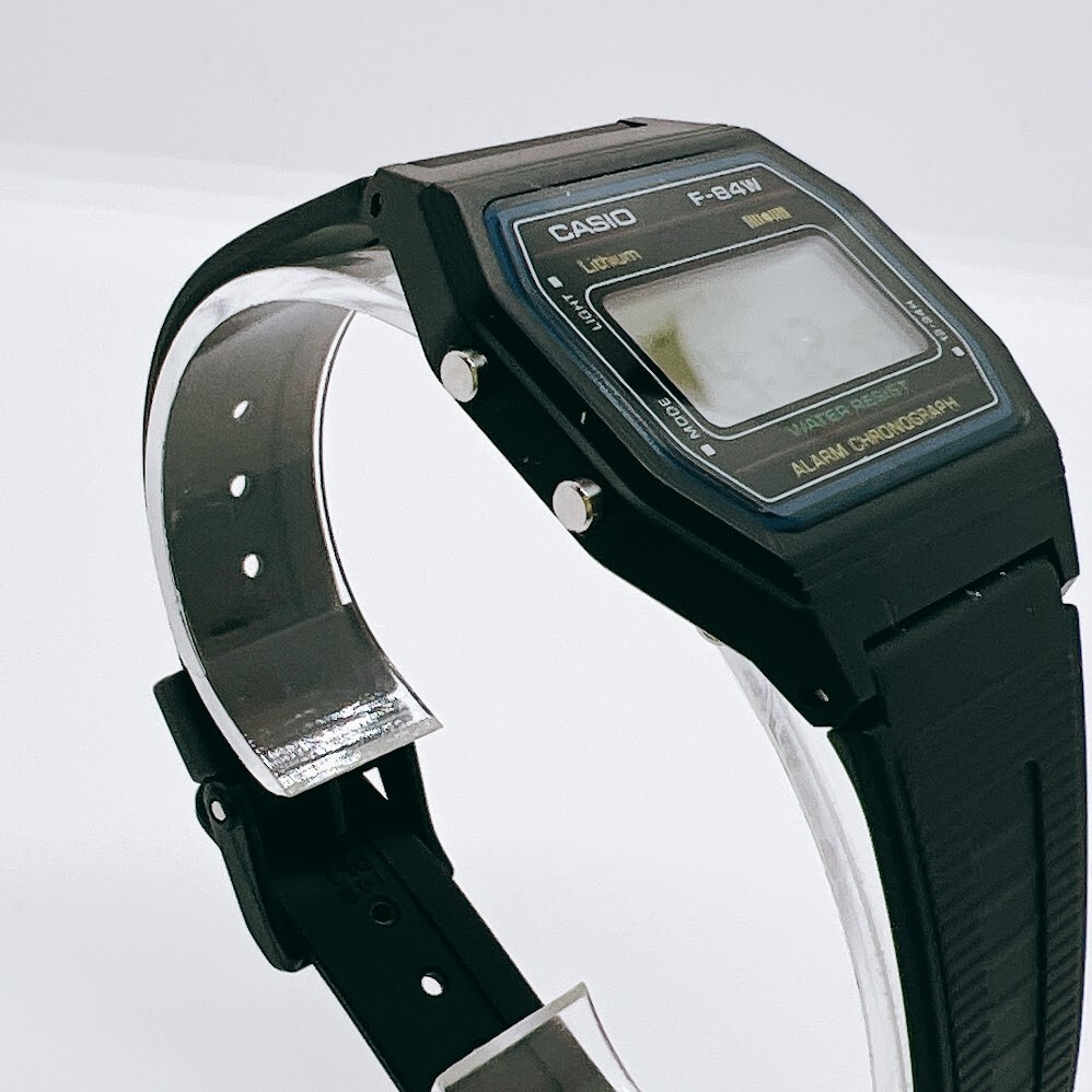 CASIO Watch Standard F-84W-1QJH Black Simple Designed Watch From JAPAN Digital