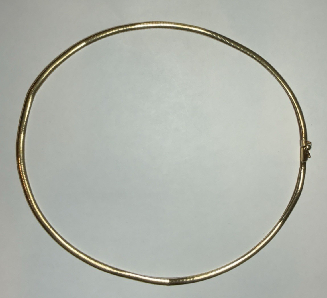 Milor Italy 14K Gold Neckalce, 18″, 3MM, 14.04G – Not Scrap Gold