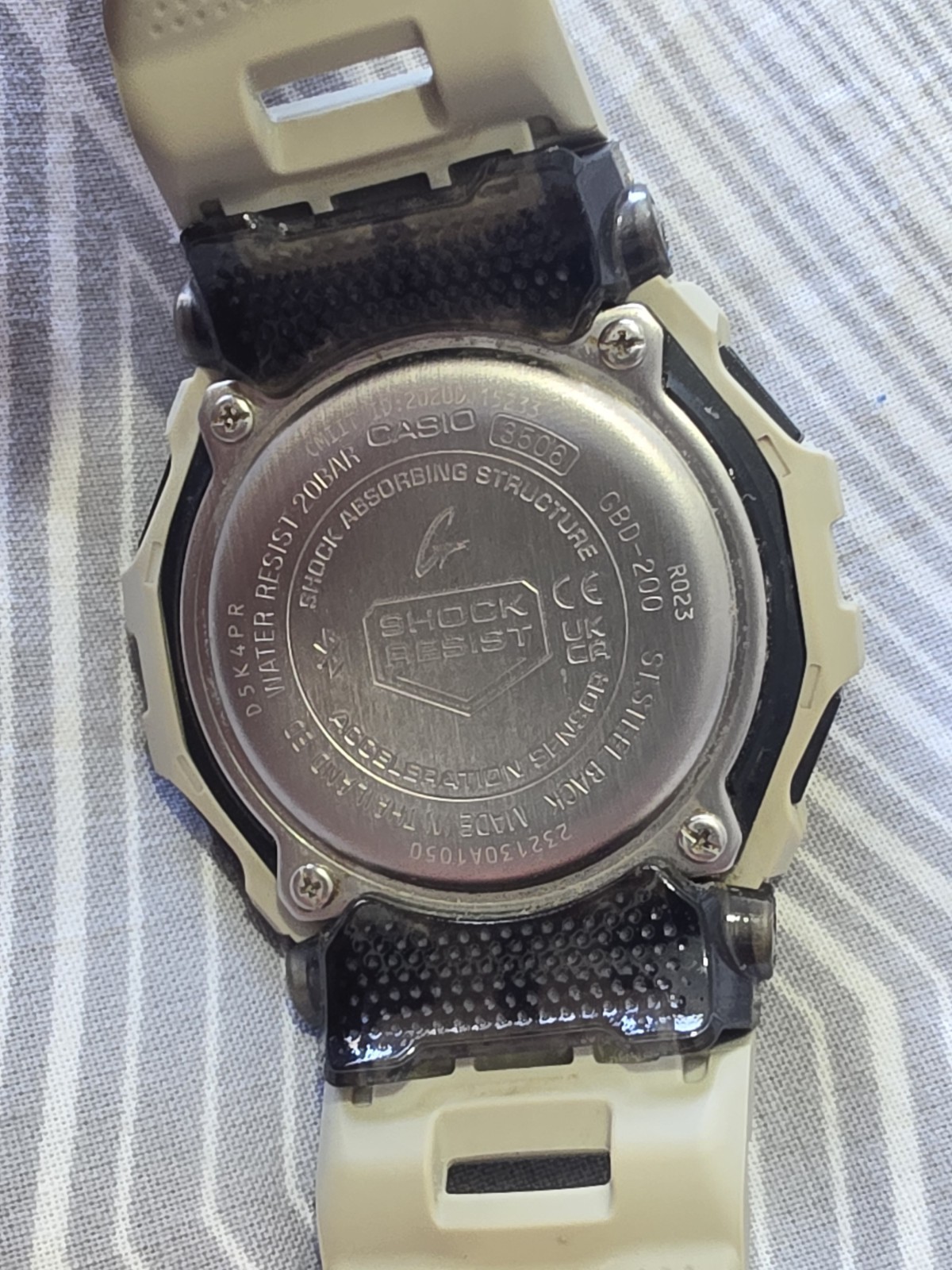 Casio G-Shock GBD-200 G-Squad Grey