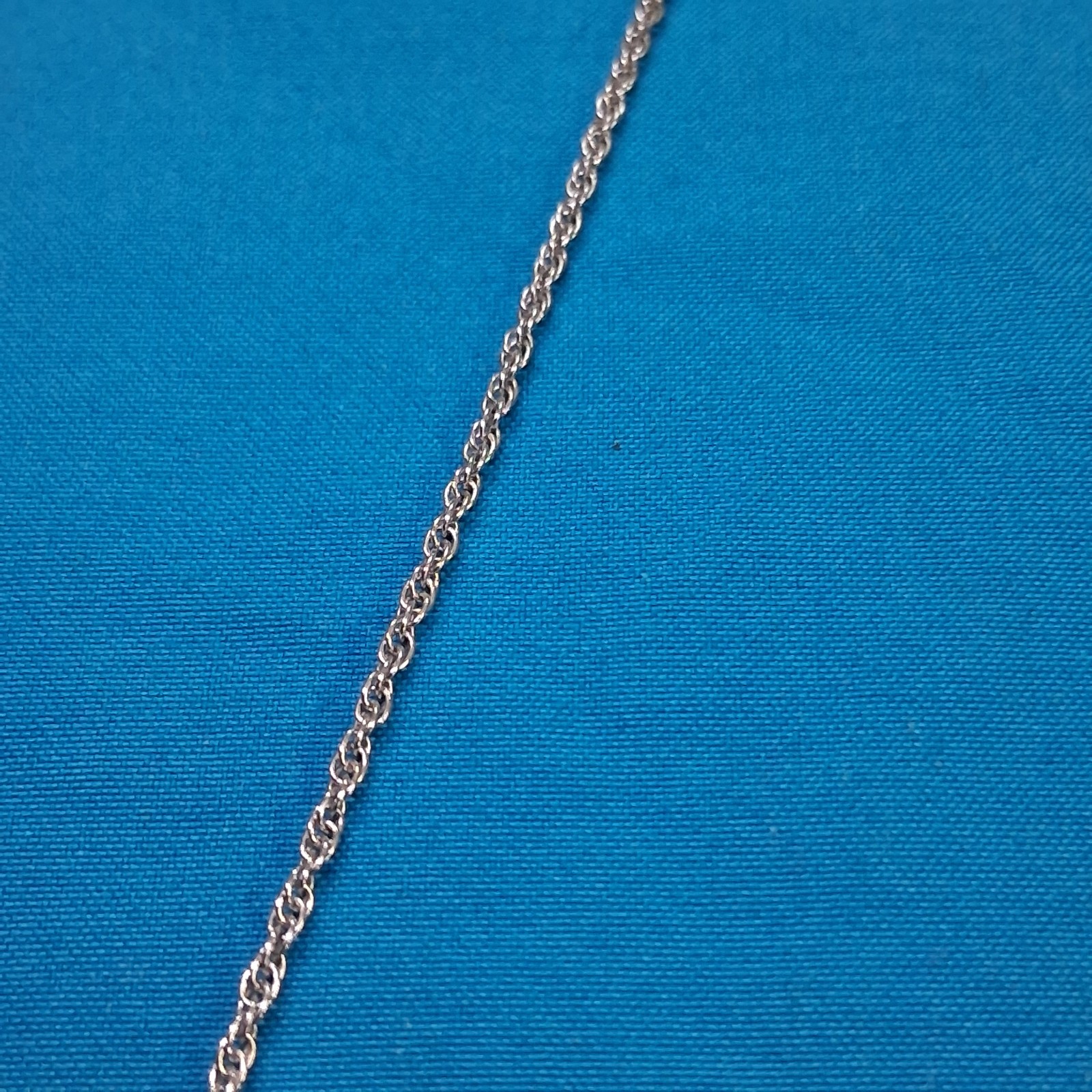 JCF STER Marked Polished Hershey Kiss Designed Pendant Double Chain Necklace