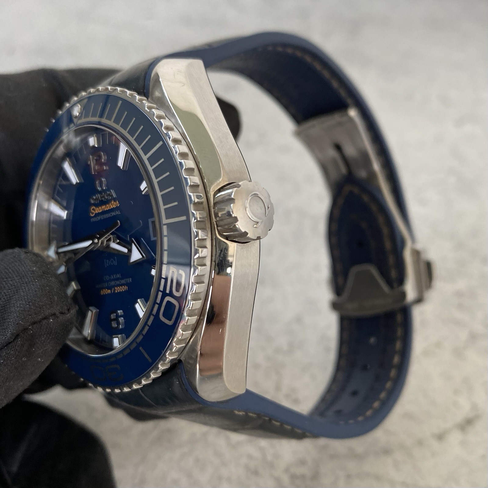 Omega Seamaster Planet Ocean Automatic Co-Axial Quickset Date-Full Set -2018-LIV
